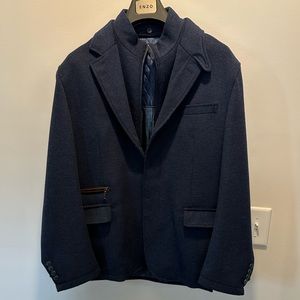 Men’s Navy Jacket - Enzo Tovar’s